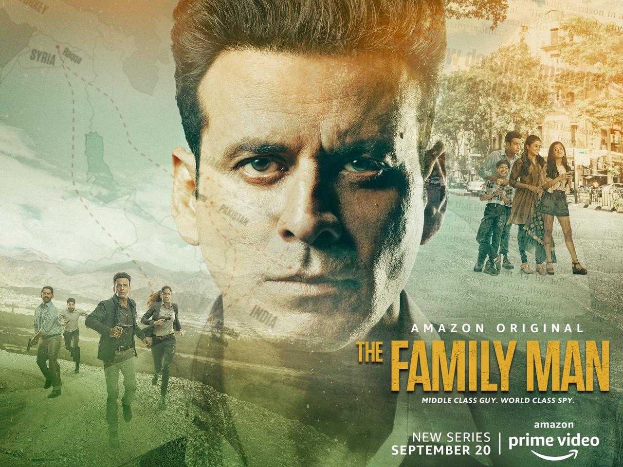 Watch The Family Man (2019) 720p HDRip S-1 Ep-[01-10] Original [Hindi + Tamil + Telugu + Eng] 3.6GB ESub - MovCr